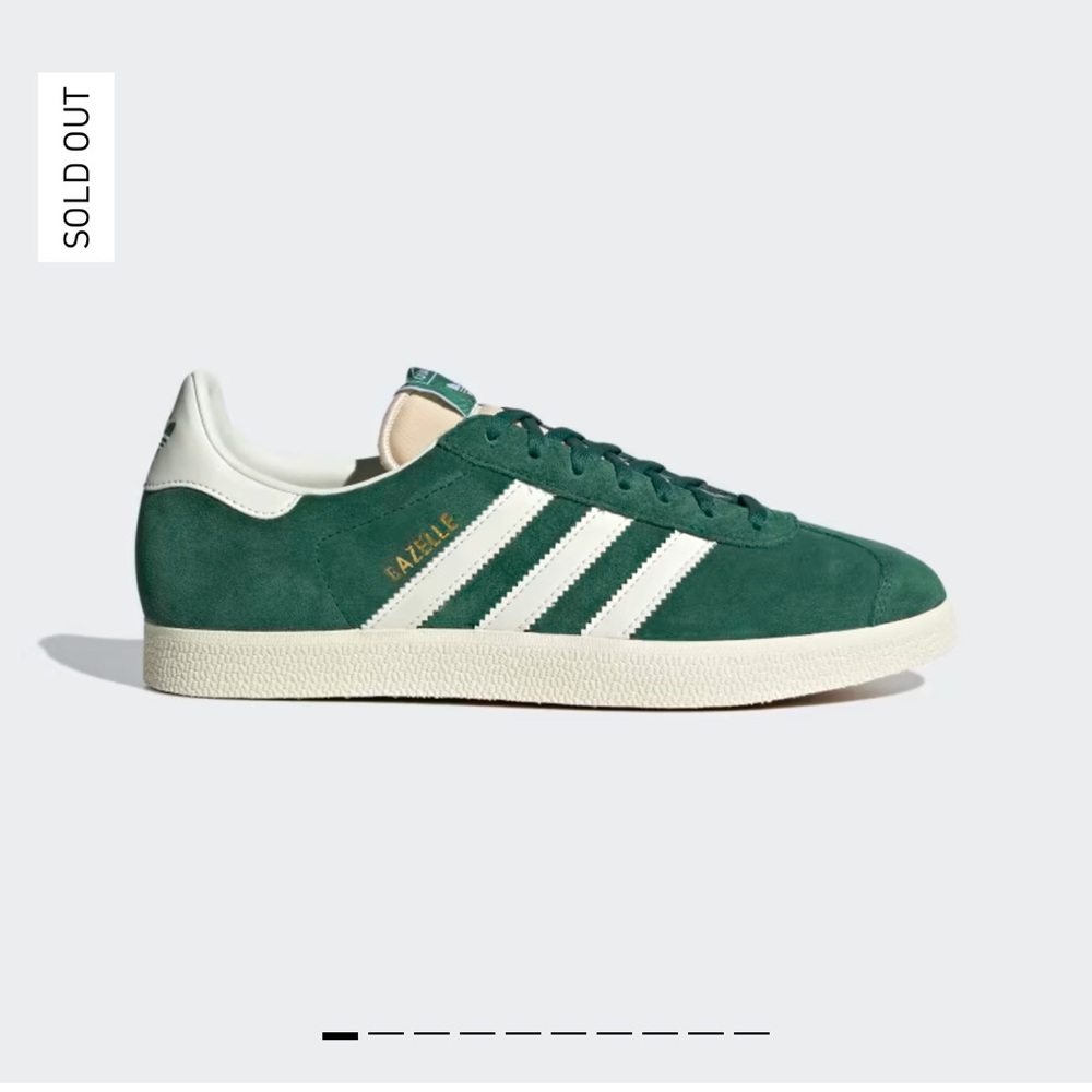 ADIDAS Gazelle suede sneakers